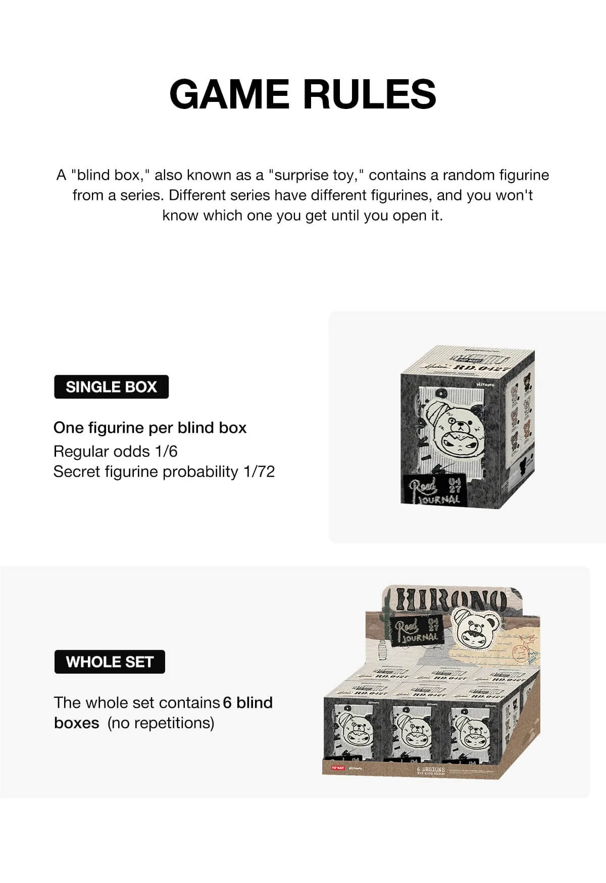 POP MART Hirono Road Journal Görsel 4