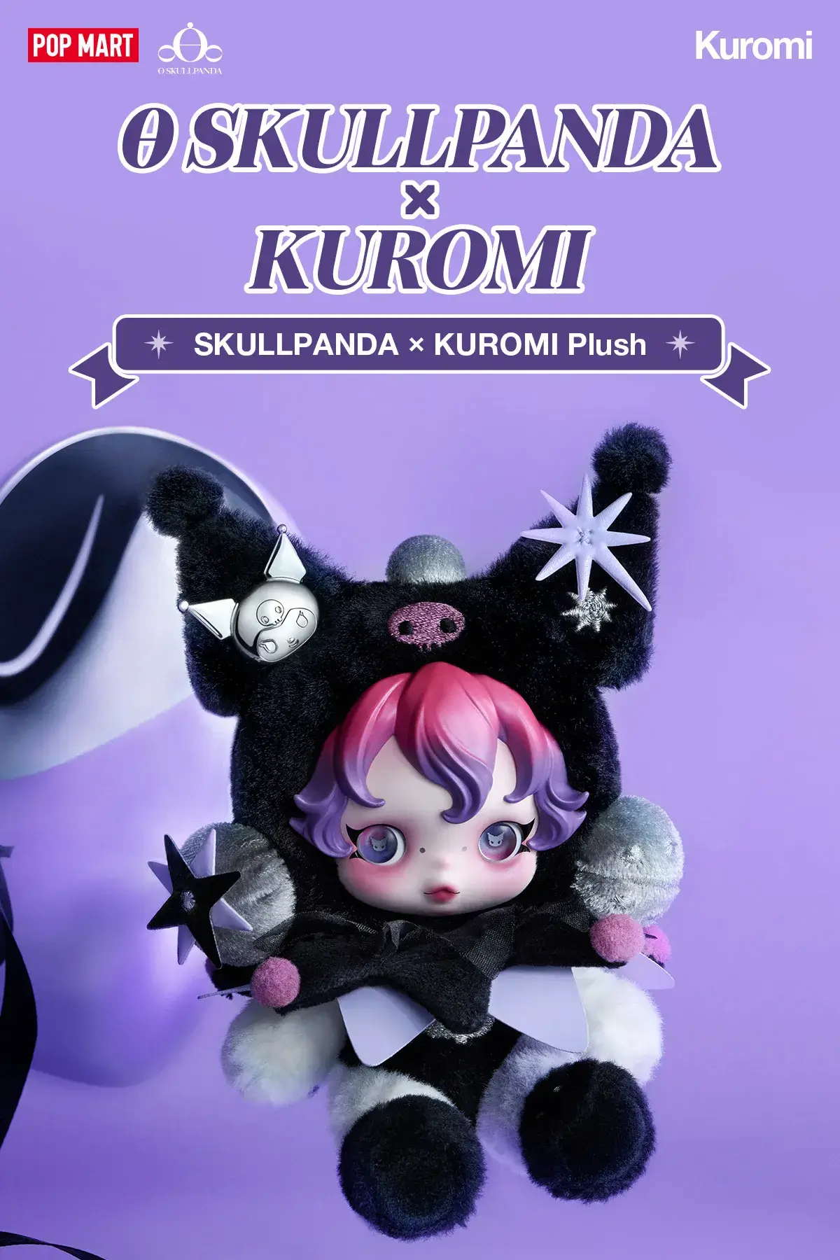 POP MART Skullpanda Kuromi Görsel 1