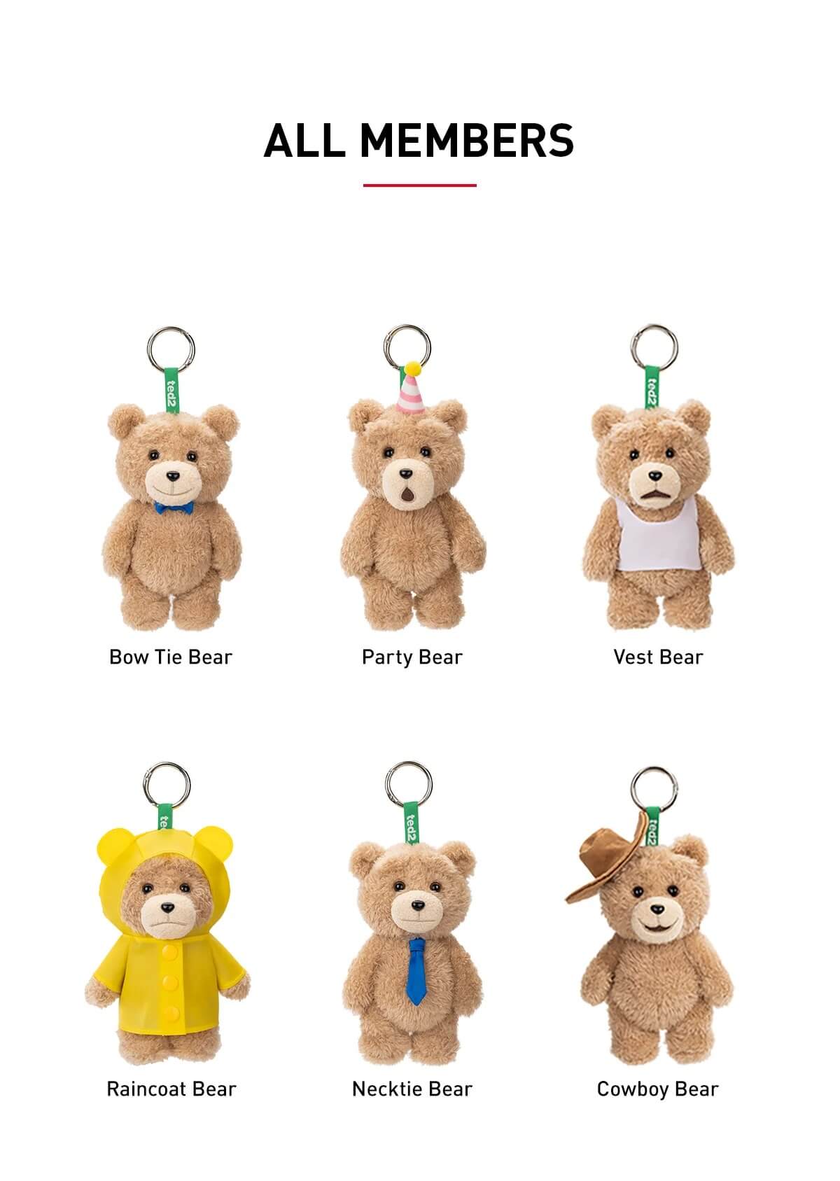 POP MART Ted2 Teddy Bear Görsel 3