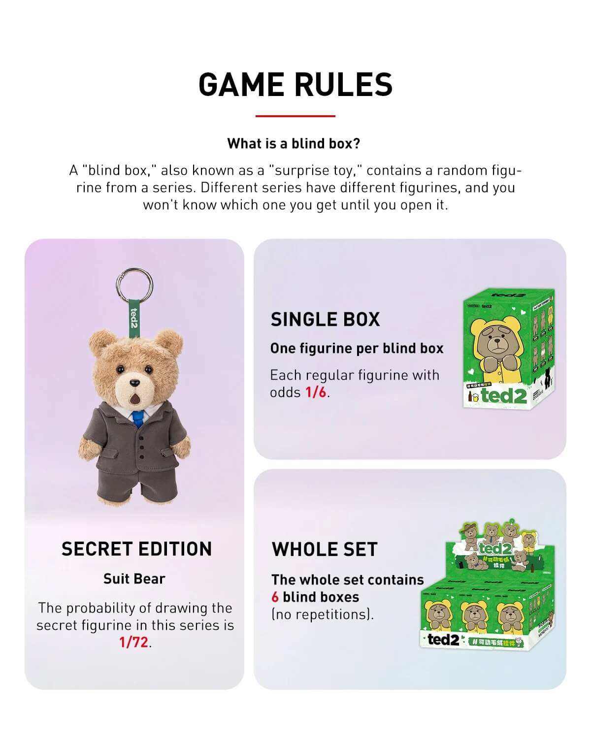 POP MART Ted2 Teddy Bear Görsel 4