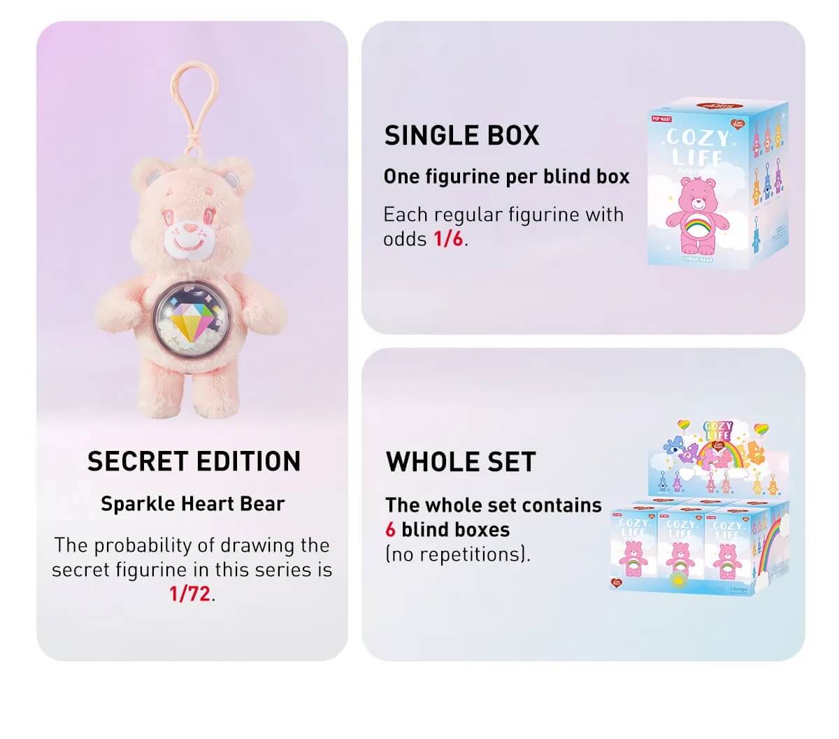 Care Bears Cozy Life Figür - Görsel 5