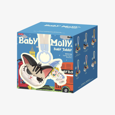 Baby Molly & Baby Tabby Serisi - Anahtarlık Charm Blind Box | Sürpriz Kutu - 9