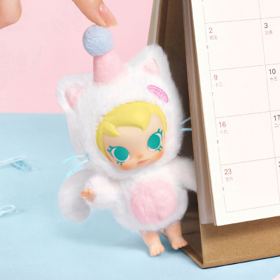 Baby Molly Cep Arkadaşları Serisi - Vinil Peluş Oyucak Charm Blind Box | Sürpriz Kutu - 5