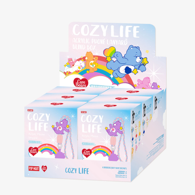Care Bears Cozy Life Serisi - Akrilik Telefon Askısı Blind Box | Sürpriz Kutu - 6