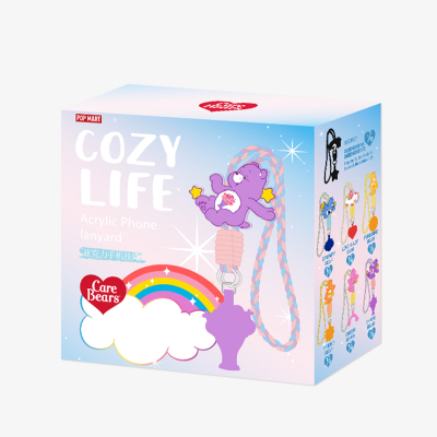 Care Bears Cozy Life Serisi - Akrilik Telefon Askısı Blind Box | Sürpriz Kutu - 5