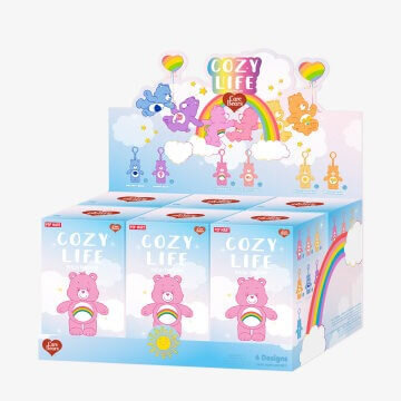 Care Bears Cozy Life Serisi - Quicksand Peluş Charm Blind Box | Sürpriz Kutu - 6