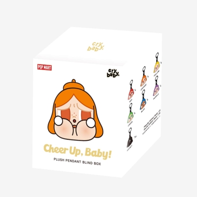 CRYBABY CHEER UP, BABY! Serisi - Peluş Anahtarlık Charm Blind Box | Sürpriz Kutu - 6