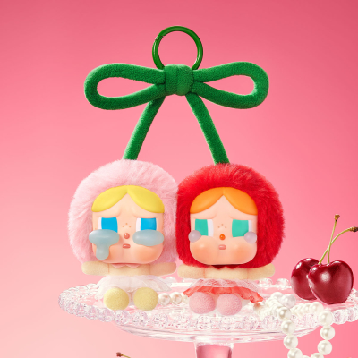 CRYBABY Crying For Love Serisi - Vinil Peluş Asma Oyuncak (I Love You Cherry Much) Blind Box | Sürpriz Kutu - 2