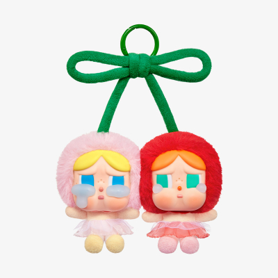CRYBABY Crying For Love Serisi - Vinil Peluş Asma Oyuncak (I Love You Cherry Much) Blind Box | Sürpriz Kutu 