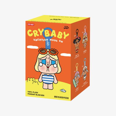 CRYBABY Vacation Mode On Serisi Peluş Oyuncak Charm Blind Box | Sürpriz Kutu - 9