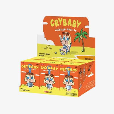 CRYBABY Vacation Mode On Serisi Peluş Oyuncak Charm Blind Box | Sürpriz Kutu - 10