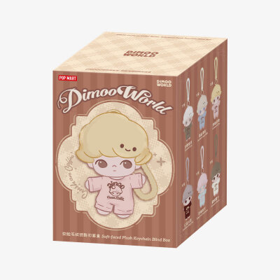 DIMOO Crush on Coffee Serisi - Yumuşak Yüzlü Peluş Charm Anahtarlık Blind Box | Sürpriz Kutu - 8