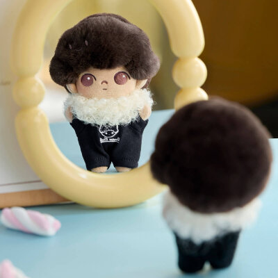 DIMOO Crush on Coffee Serisi - Yumuşak Yüzlü Peluş Charm Anahtarlık Blind Box | Sürpriz Kutu - 7