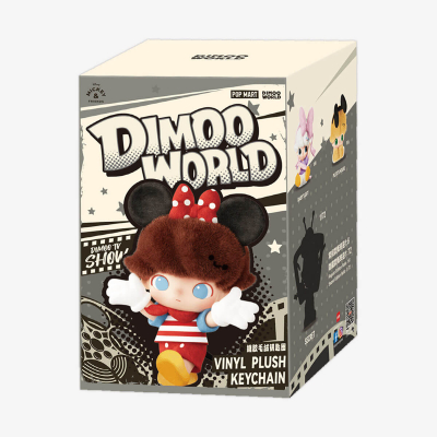 DIMOO WORLD × DISNEY Serisi - Vinyl Peluş Charm Anahtarlık Blind Box | Sürpriz Kutu - 8