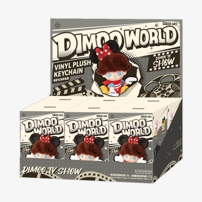 DIMOO WORLD × DISNEY Serisi - Vinyl Peluş Charm Anahtarlık Blind Box | Sürpriz Kutu - 9
