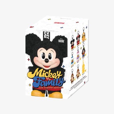 Mickey Family Cute Together Serisi Anahtarlık Charm Figürleri Blind Box | Sürpriz Kutu - 8