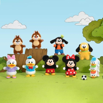Mickey Family Cute Together Serisi Anahtarlık Charm Figürleri Blind Box | Sürpriz Kutu - 6