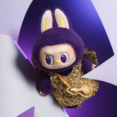 LABUBU × PRONOUNCE - WINGS OF FORTUNE Vinil Peluş Oyuncak Charm - 4