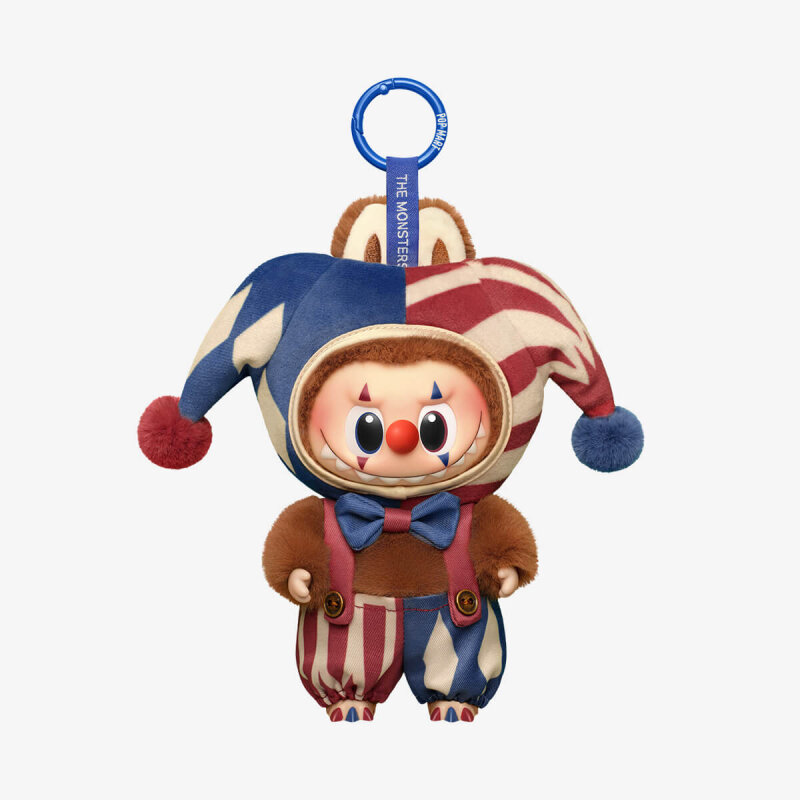 POP MART LABUBU ve Arkadaşları Why So Serious Serisi Peluş Charm