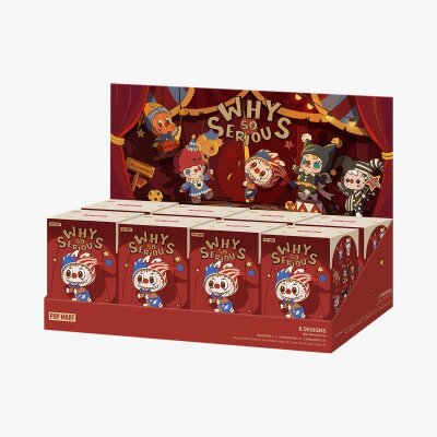 LABUBU ve Arkadaşları Why So Serious Serisi - Peluş Oyuncak Charm Blind Box | Sürpriz Kutu - 9