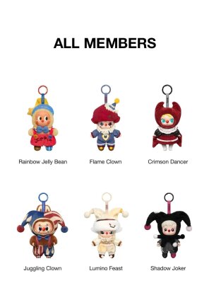 LABUBU ve Arkadaşları Why So Serious Serisi - Peluş Oyuncak Charm Blind Box | Sürpriz Kutu - 6