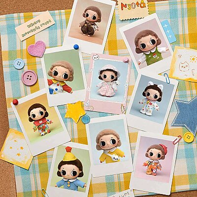 Nyota Where Moments Meet Serisi Peluş Bebek Charm Figürleri Blind Box | Sürpriz Kutu - 8