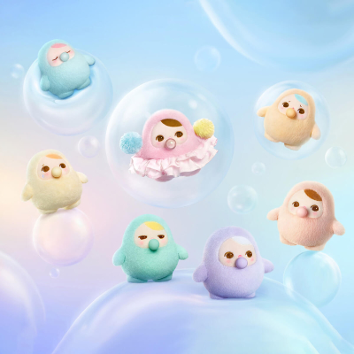 PUCKY BEANIE BUBBLE UP Serisi - Peluş Anahtarlık Charm Figürleri Blind Box | Sürpriz Kutu - 5