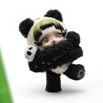 SKULLPANDA Lazy Panda Serisi - Peluş Oyuncak Charm Blind Box | Sürpriz Kutu - 5