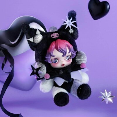SKULLPANDA x KUROMI Peluş Oyuncak Charm Blind Box | Sürpriz Kutu - 2