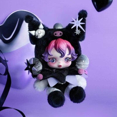 SKULLPANDA x KUROMI Peluş Oyuncak Charm Blind Box | Sürpriz Kutu - 3