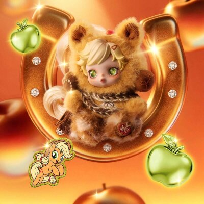 SKULLPANDA x My Little Pony Serisi Peluş Oyuncak Charm Blind Box | Sürpriz Kutu - 4