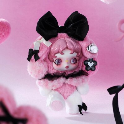 SKULLPANDA x MY MELODY Peluş Oyuncak Charm Blind Box | Sürpriz Kutu - 3