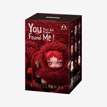 SKULLPANDA You Found Me! Serisi - Peluş Oyuncak Charm Blind Box | Sürpriz Kutu - 9