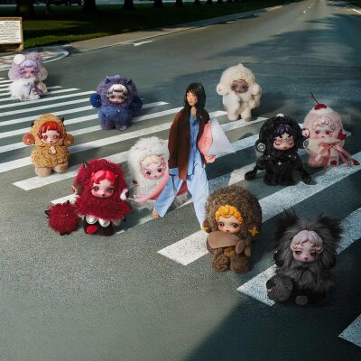 SKULLPANDA You Found Me! Serisi - Peluş Oyuncak Charm Blind Box | Sürpriz Kutu - 7