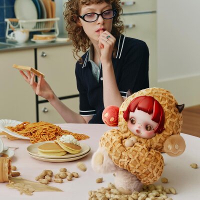 SKULLPANDA You Found Me! Serisi - Peluş Oyuncak Charm Blind Box | Sürpriz Kutu - 6