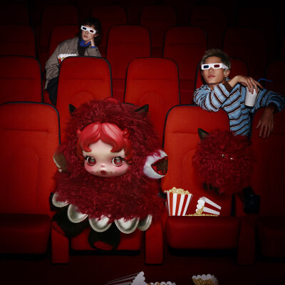 SKULLPANDA You Found Me! Serisi - Peluş Oyuncak Charm Blind Box | Sürpriz Kutu - POP MART (1)