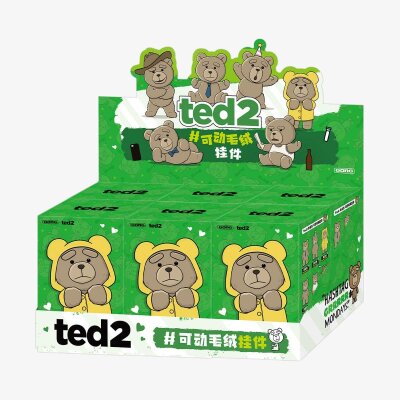 Ted2 Teddy Bear Peluş Aksiyon Oyuncağı Charm Blind Box | Sürpriz Kutu - 9