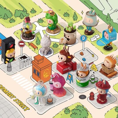 THE MONSTERS Almost Hidden Serisi – Figür Oyuncak Blind Box | Sürpriz Kutu - 7