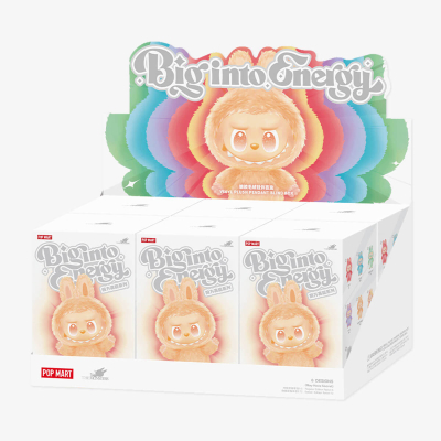 THE MONSTERS Big into Energy Serisi Vinyl Yüzlü Peluş Oyuncak Charm Blind Box | Sürpriz Kutu - 9