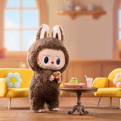 THE MONSTERS Exciting Macaron Vinil Peluş Oyuncak Charm Anahtarlık Blind Box | Sürpriz Kutu - 4