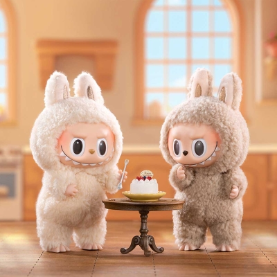 THE MONSTERS Exciting Macaron Vinil Peluş Oyuncak Charm Anahtarlık Blind Box | Sürpriz Kutu - 2