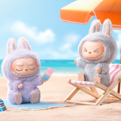 THE MONSTERS Have a Seat Series Vinil Peluş Oyuncak Charm Anahtarlık Blind Box | Sürpriz Kutu - 6