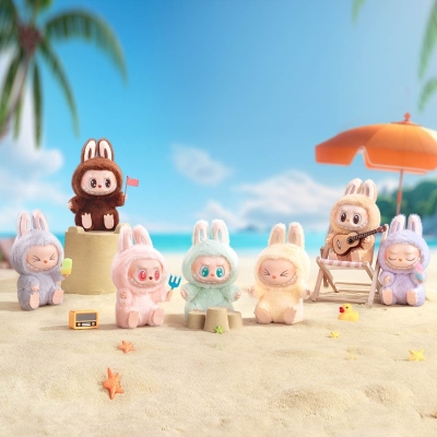 THE MONSTERS Have a Seat Series Vinil Peluş Oyuncak Charm Anahtarlık Blind Box | Sürpriz Kutu - POP MART (1)