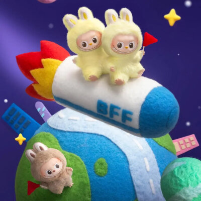 THE MONSTERS Pin for Love Serisi – Vinil Peluş Charm Anahtarlık (N–Z Harf Serisi) Blind Box | Sürpriz Kutu - 3