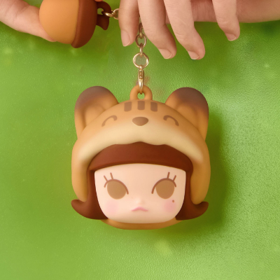 POP BEAN Pajama Party Kulaklık Çantası Charm ve Anahtarlığı Blind Box | Sürpriz Kutu - 4