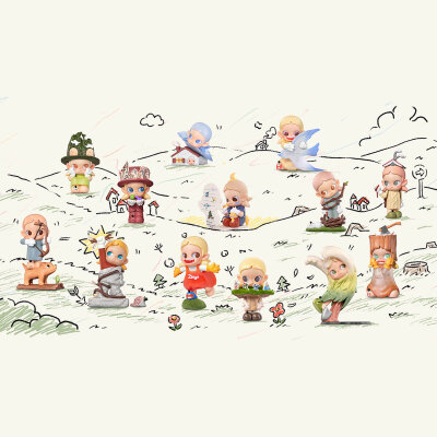 Zsiga Borderline Drifter Serisi Oyucak Figür Blind Box | Sürpriz Kutu - 3