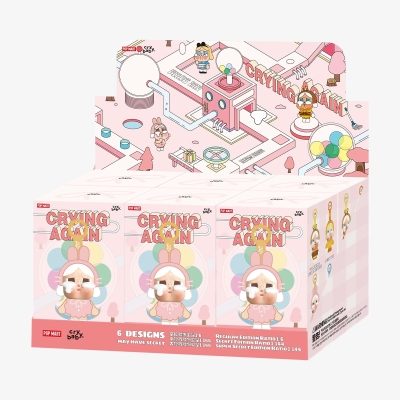 CRYBABY Crying Again Serisi - Vinil Yüzlü Peluş Blind Box | Sürpriz Kutu - 9