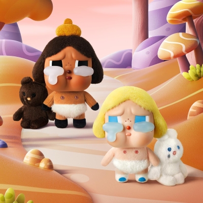 CRYBABY Crying Again Serisi - Vinil Yüzlü Peluş Blind Box | Sürpriz Kutu - 7