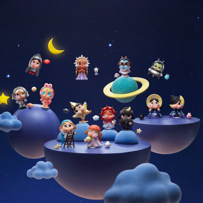 CRYBABY CRYING TO THE MOON Serisi Figür Oyuncak Blind Box | Sürpriz Kutu - 7