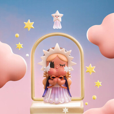 CRYBABY CRYING TO THE MOON Serisi Figür Oyuncak Blind Box | Sürpriz Kutu - 8